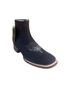 Los Angeles Boots Ladies Nobuck Black Botin