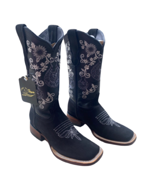 Los Angeles Women's Nobuck Black Boots