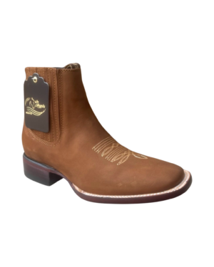 Los Angeles Boots Men's Nobuck Chedron Square Toe