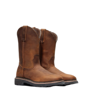 Men's Bonanza Rancher Grit 12" Square Toe Wellington Work Boot