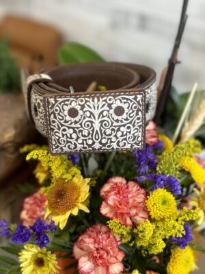 Women's Sunflowers Rodeo Belt