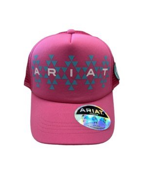 Girl's Ponyflo Hot Pink Ariat Cap