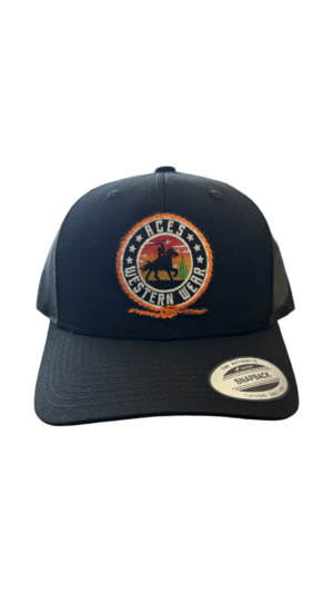 Aces Snapback Black Cap